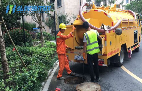 上海崇明区中兴镇雨污管道清淤疏通